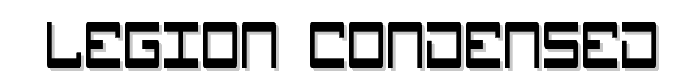 Legion Condensed font
